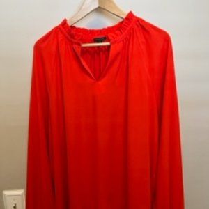 Ann Taylor Coral Blouse XL